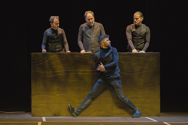 Imagen de la obra 4x4 que se puede disfrutar hoy en el Teatro Bretón de Logroño