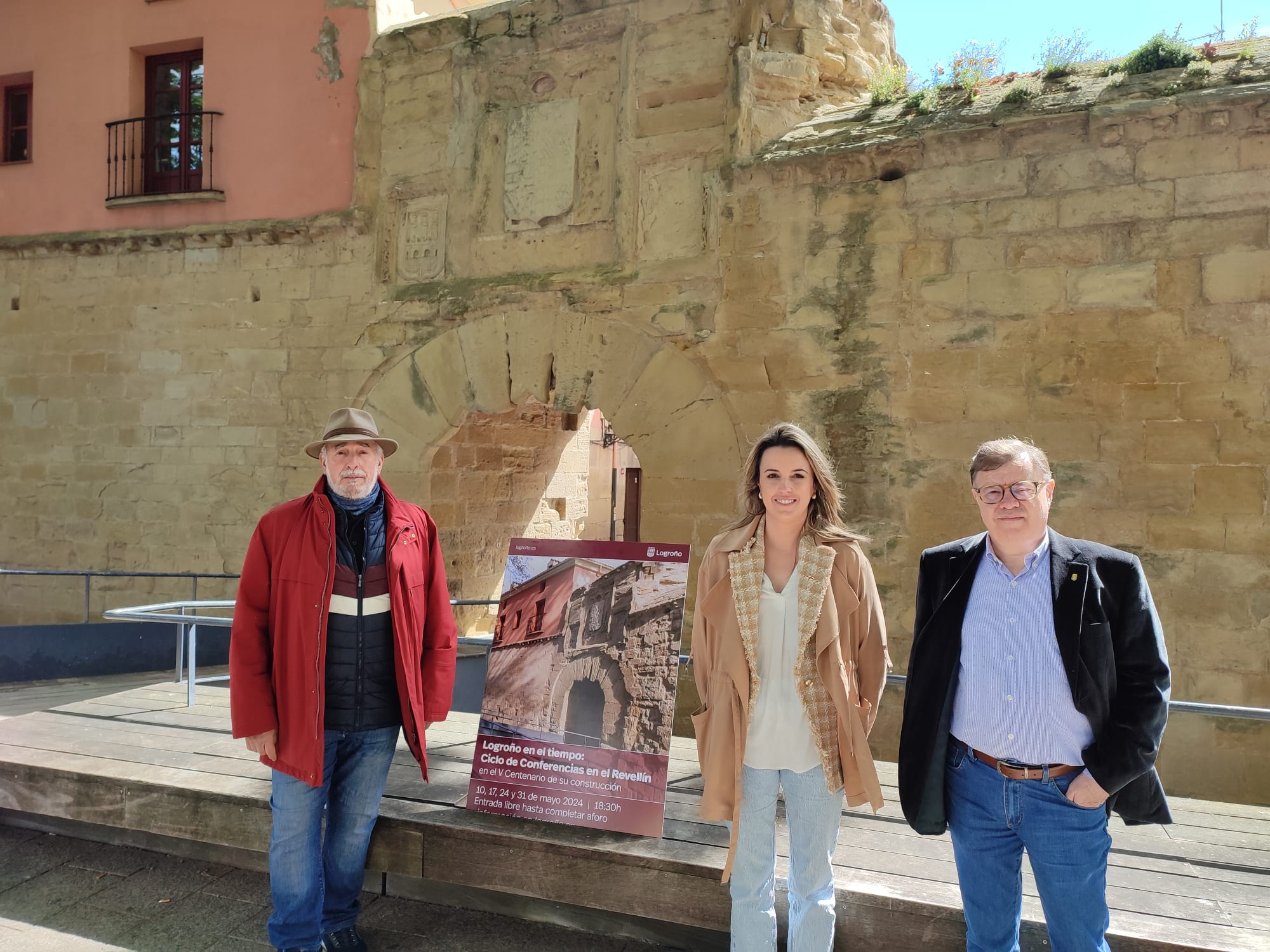 Imagen El Ayuntamiento de Logroño celebra este mes de mayo el V centenario de la construcción de la Muralla del Revellín con un ciclo de conferencias
