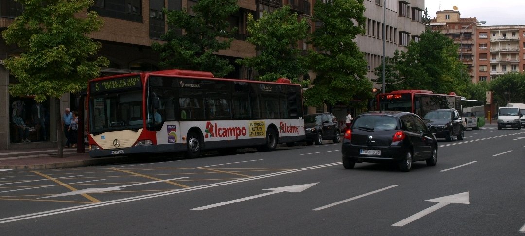 autobús urbano en Logroño