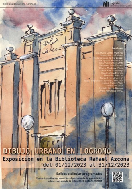 Dibujo Urbano en Logroño