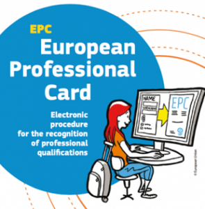 Tarjeta Profesional Europea (EPC)