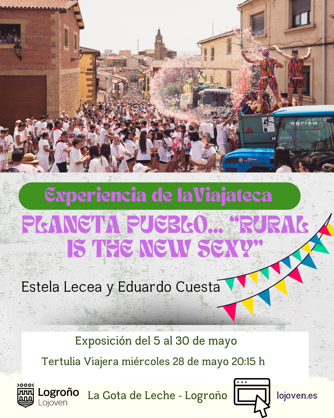 Imagen Planeta pueblo: “Rural is the new sexi”. Estela Lecea y Eduardo Cuesta.