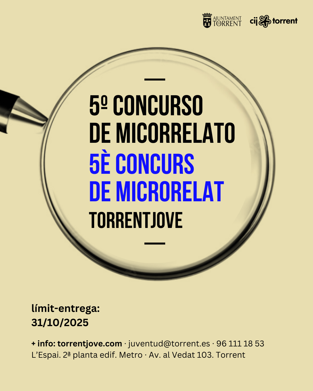 Imagen 5º Concurso de microrrelatos TorrentJove