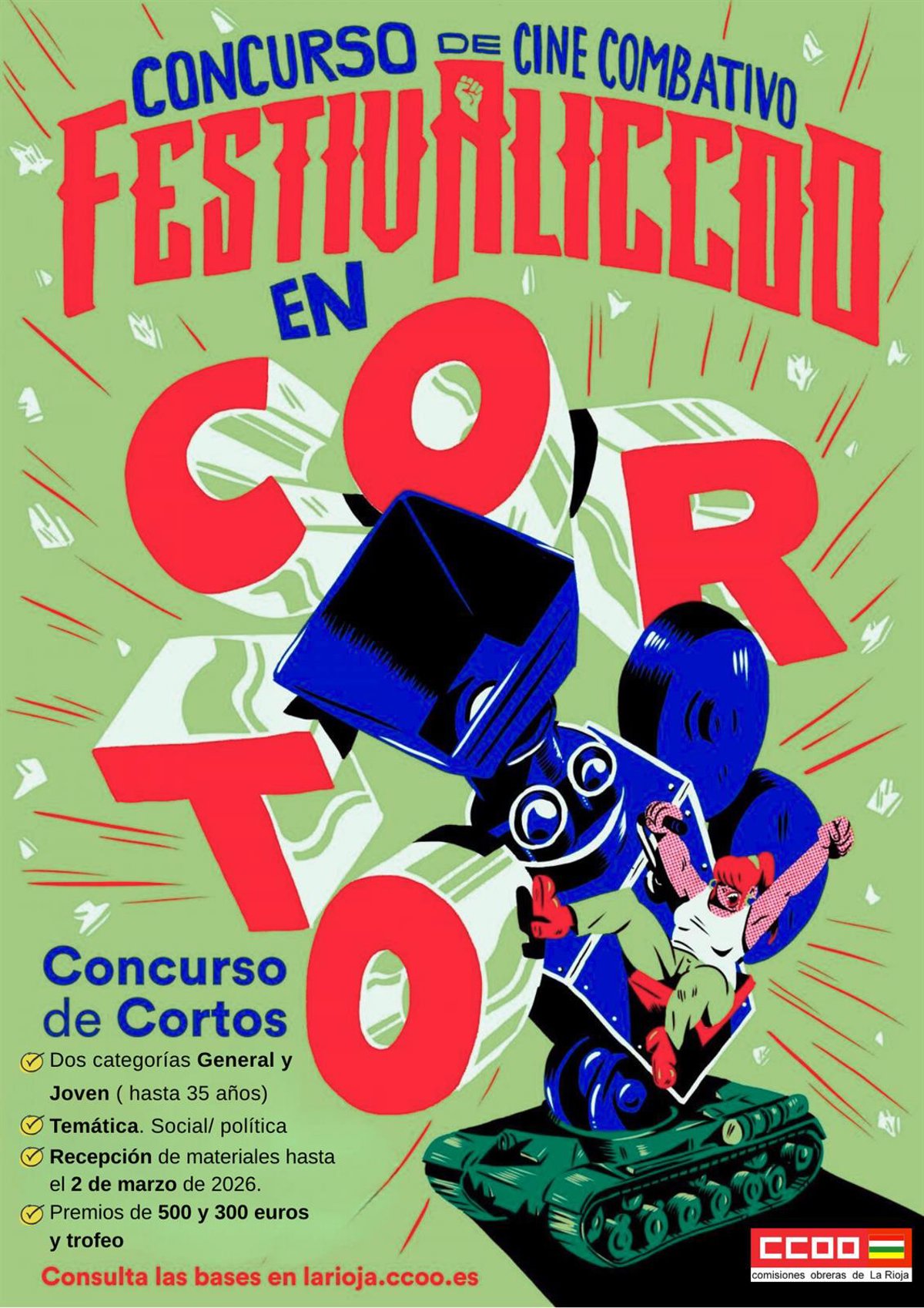 Imagen FestivaliCCOO en Corto 2026