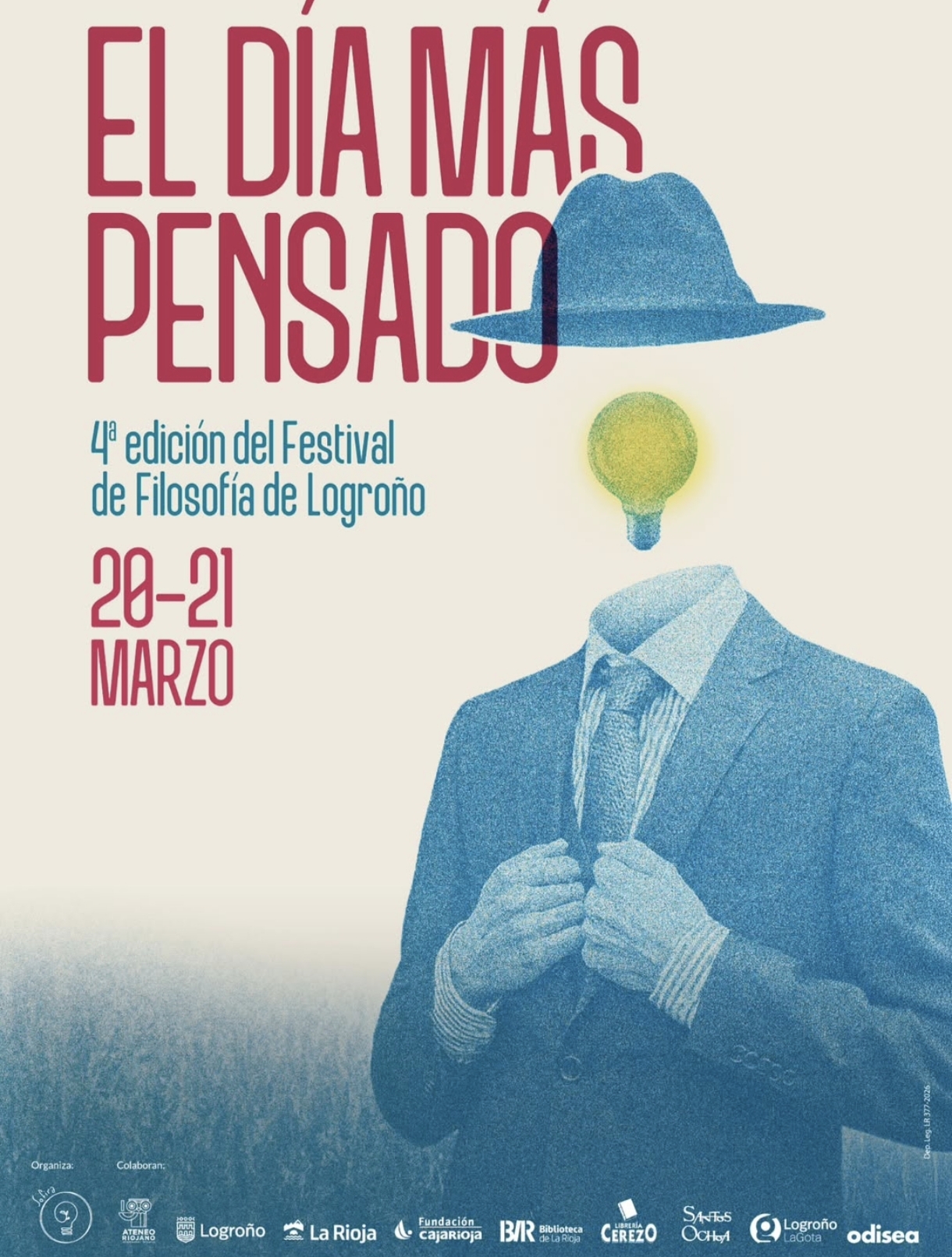 Imagen Festival de Filosofía de La Rioja 'El día más pensado'