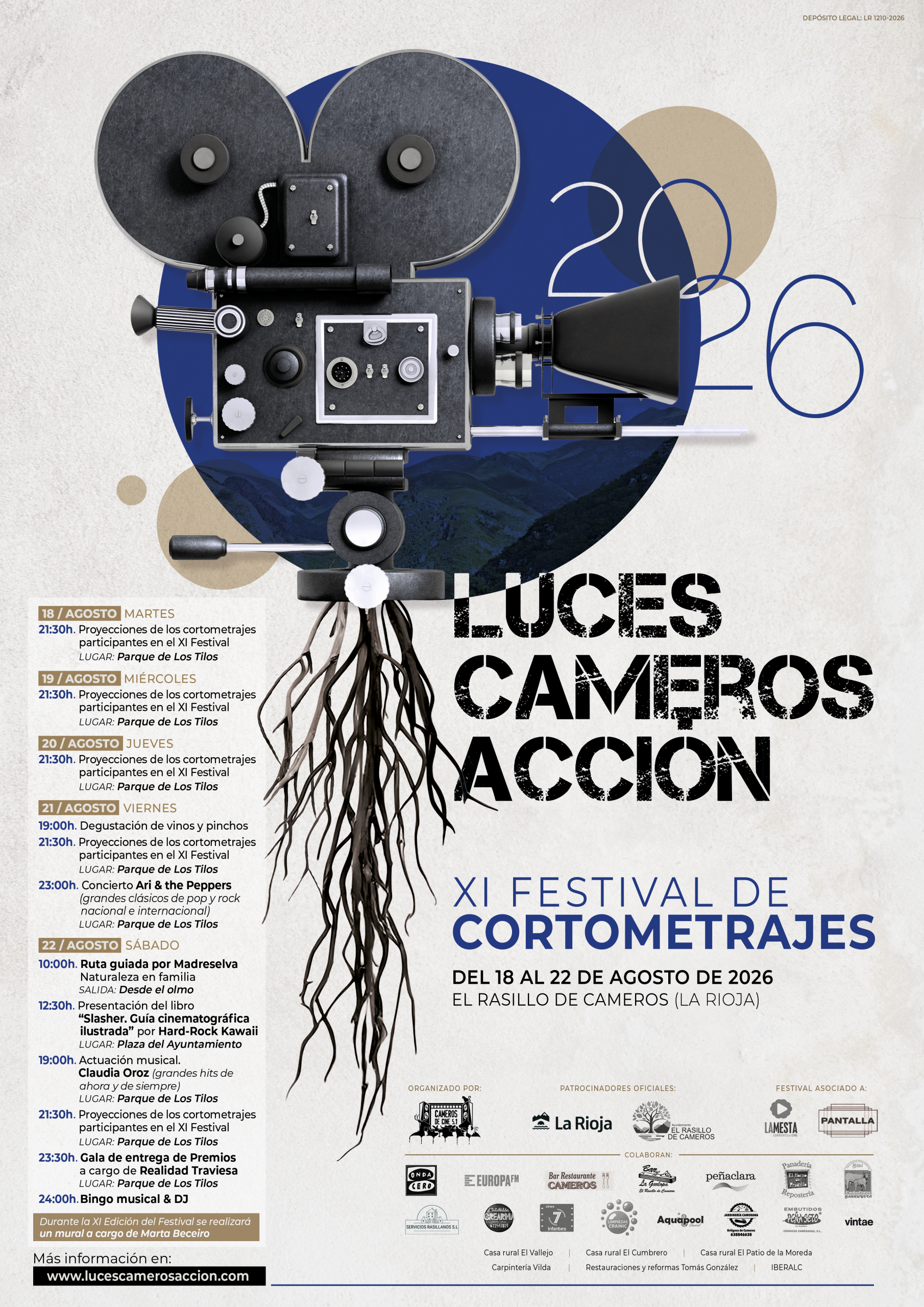 Imagen XI Festival de Cortometrajes Luces Cameros Acción