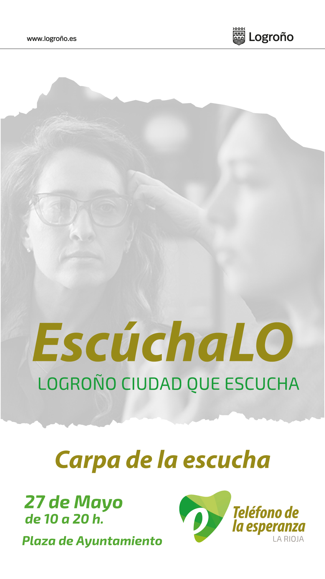 Cartel carpa de la escuha