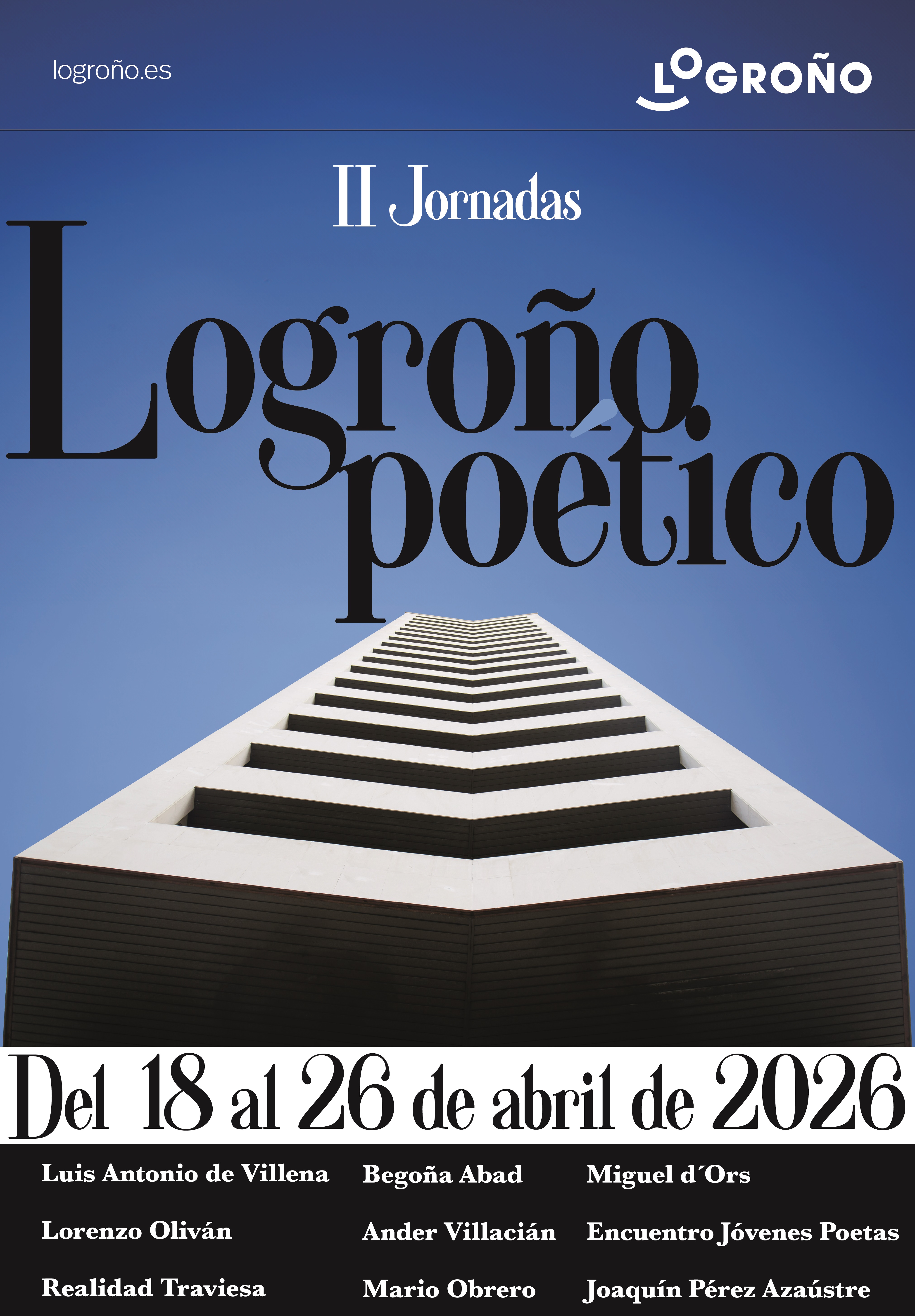 Cartel Logroño poético