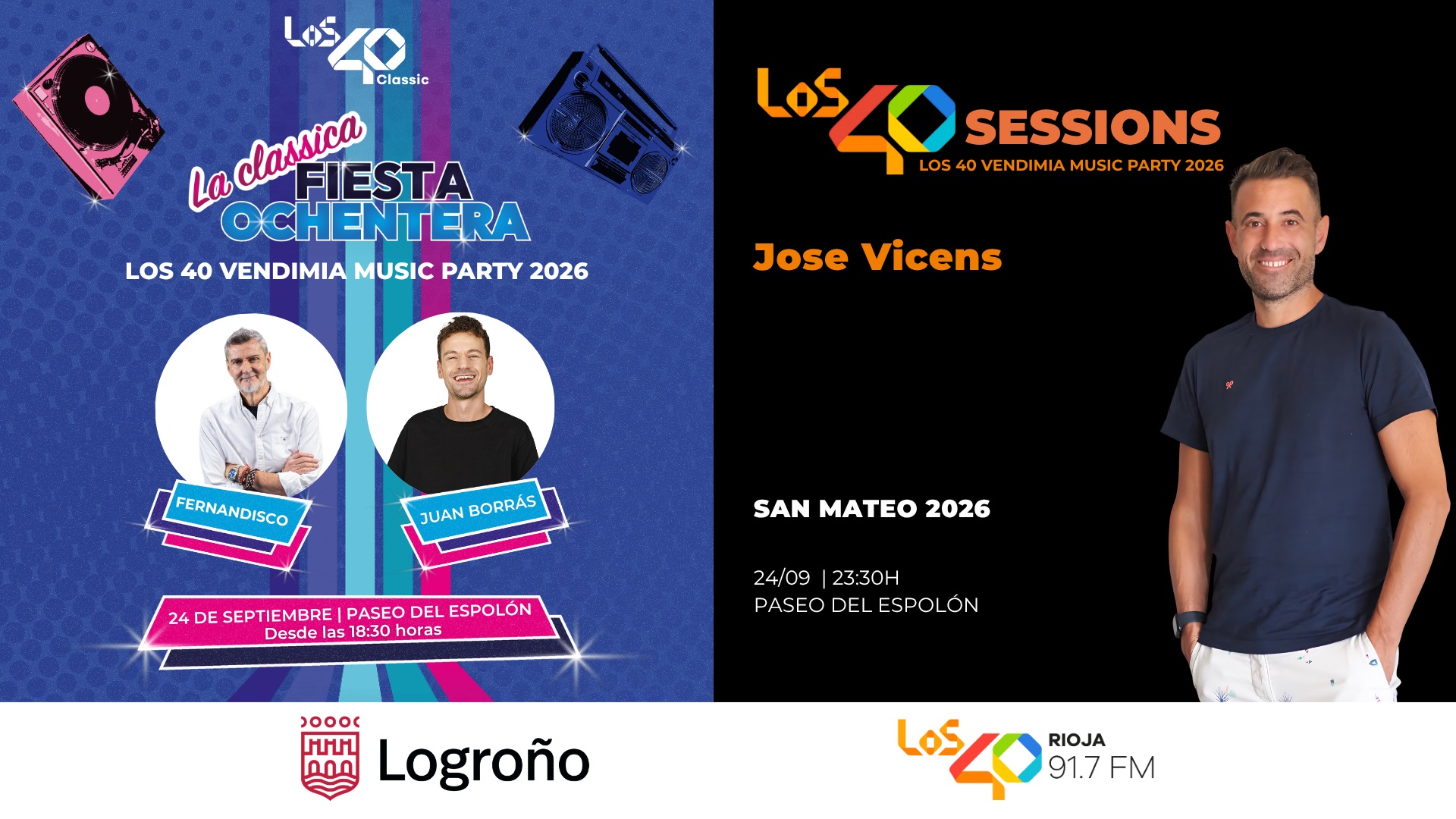Cartel Los 40