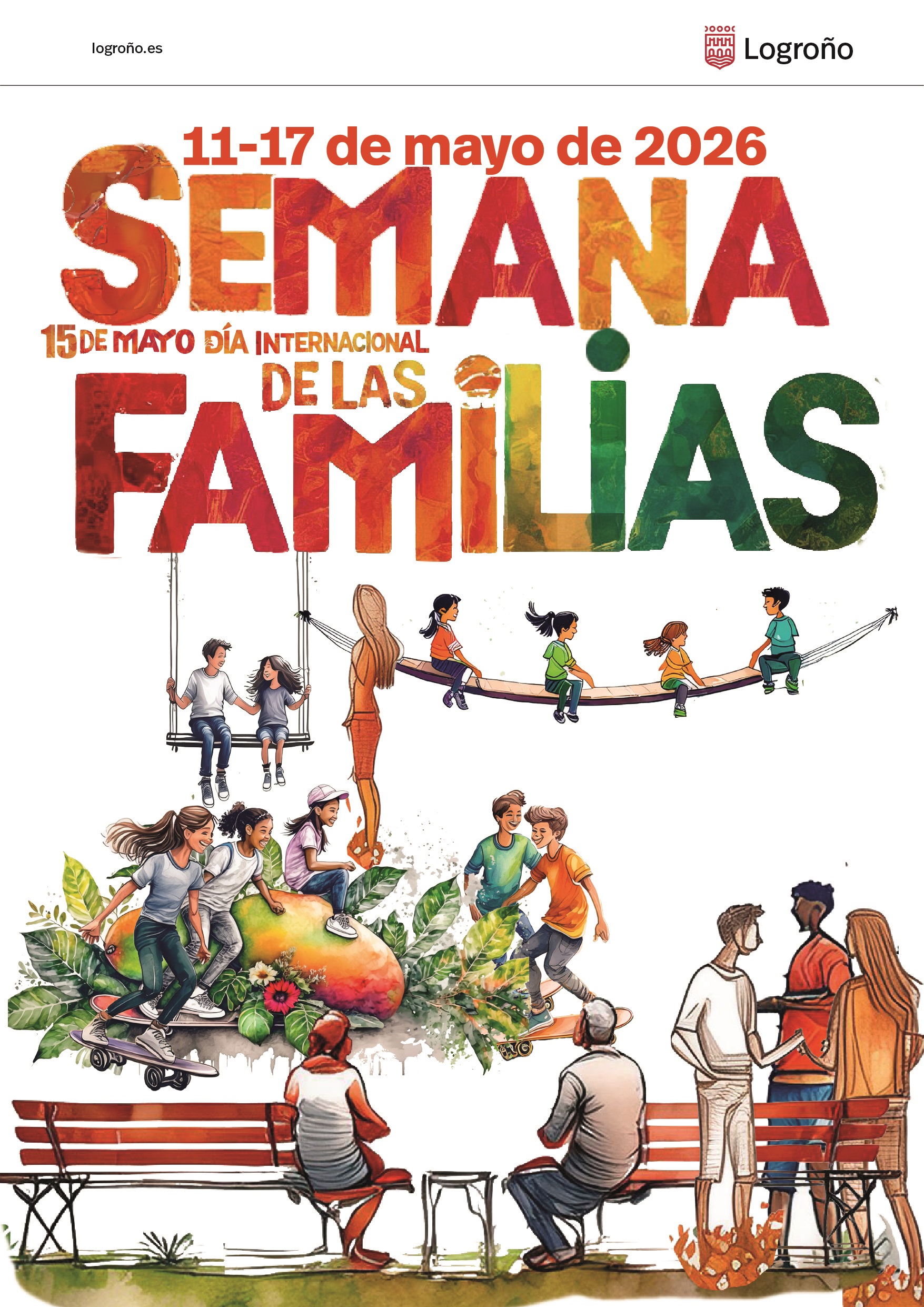 Cartel semana de las familias