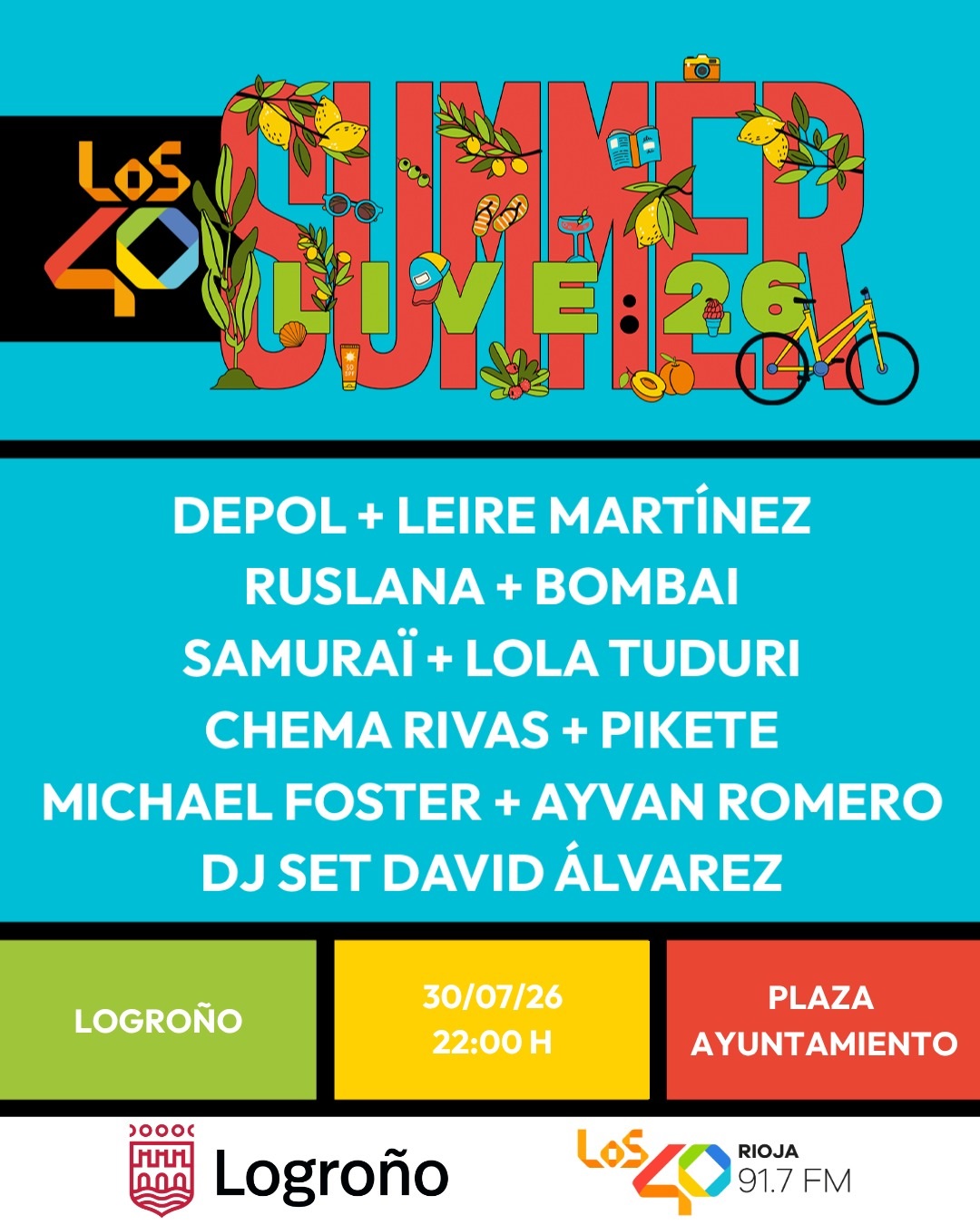 Cartel concierto