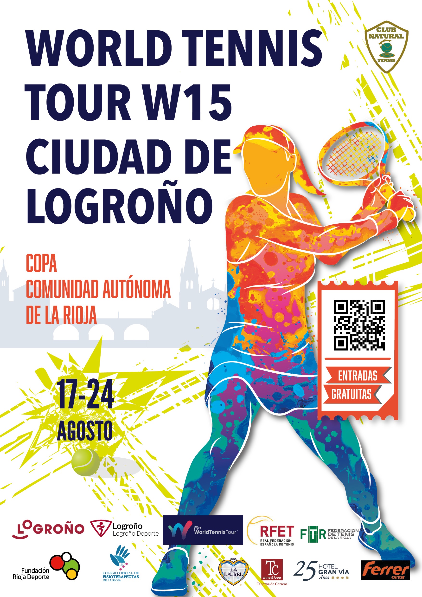 Cartel campeonato tenis