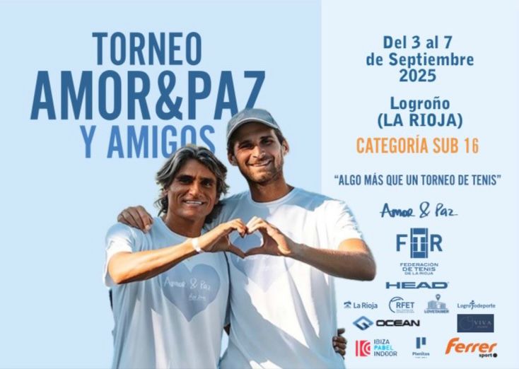 Cartel torneo de tenis