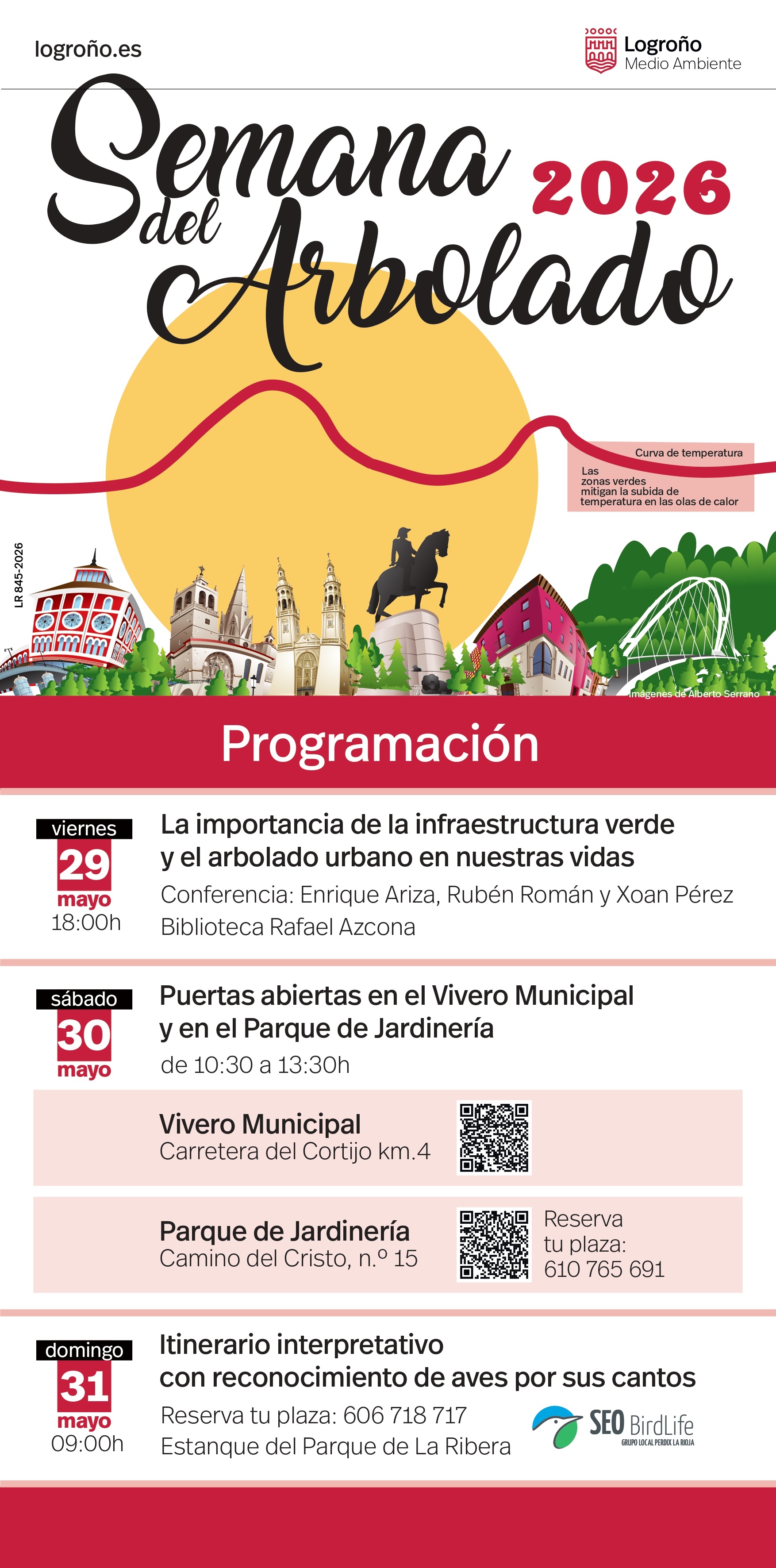 Cartel semana del arbolado