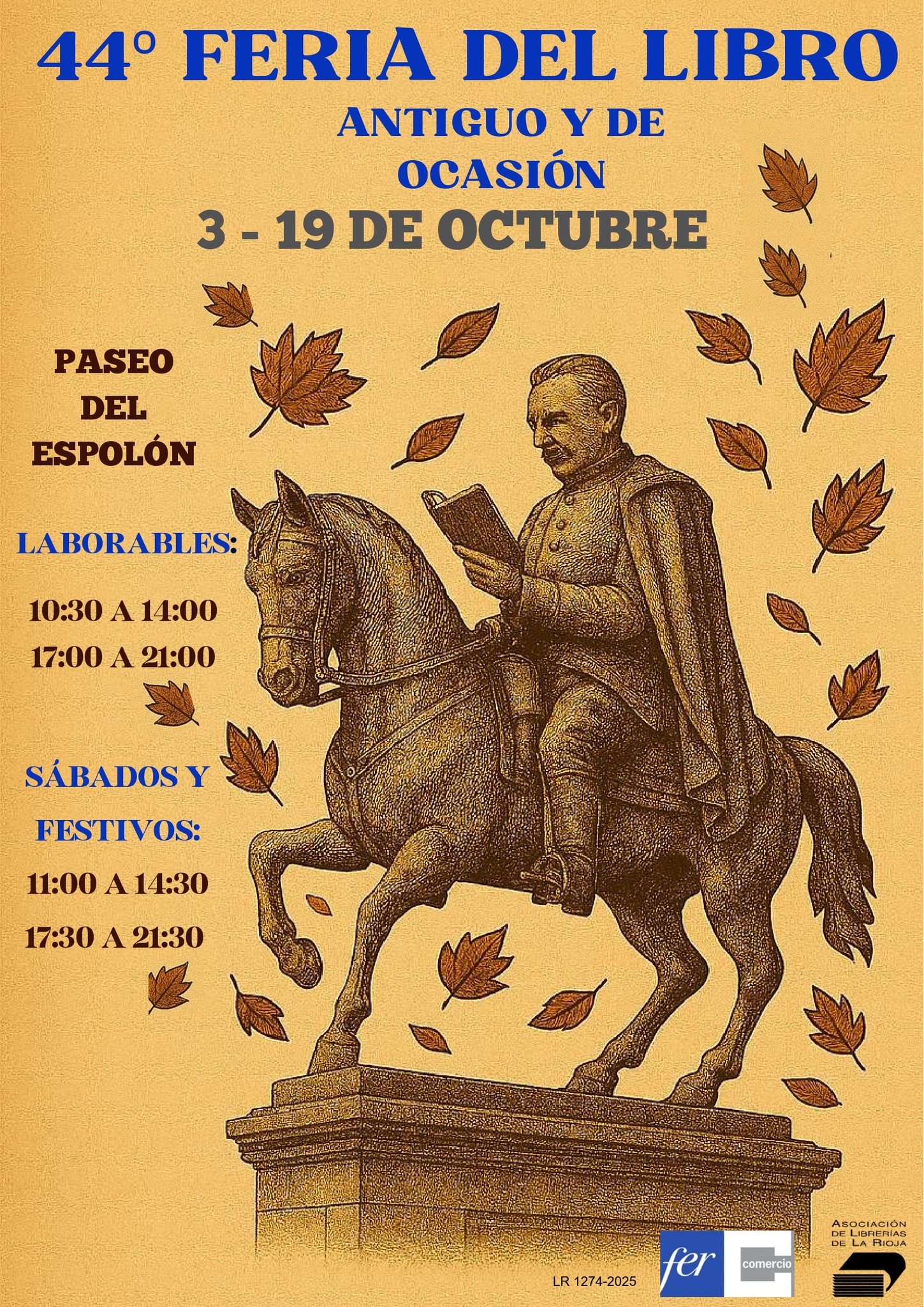 Cartel feria del libro