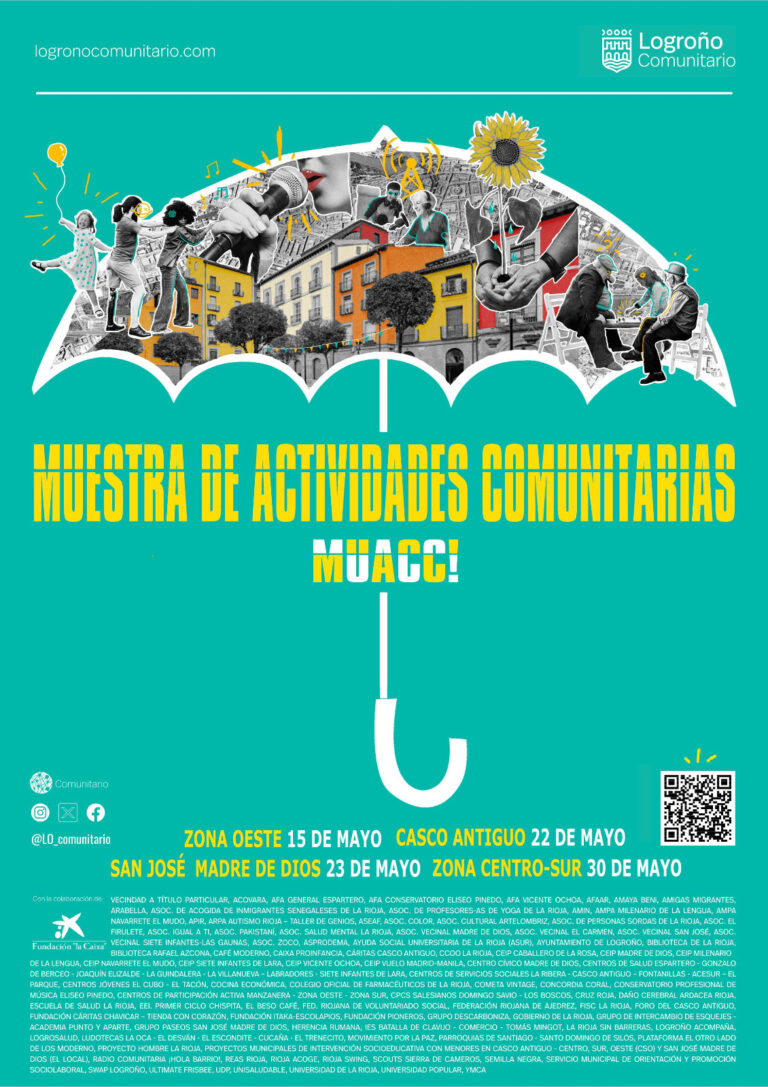 Cartel Logroño comunitario