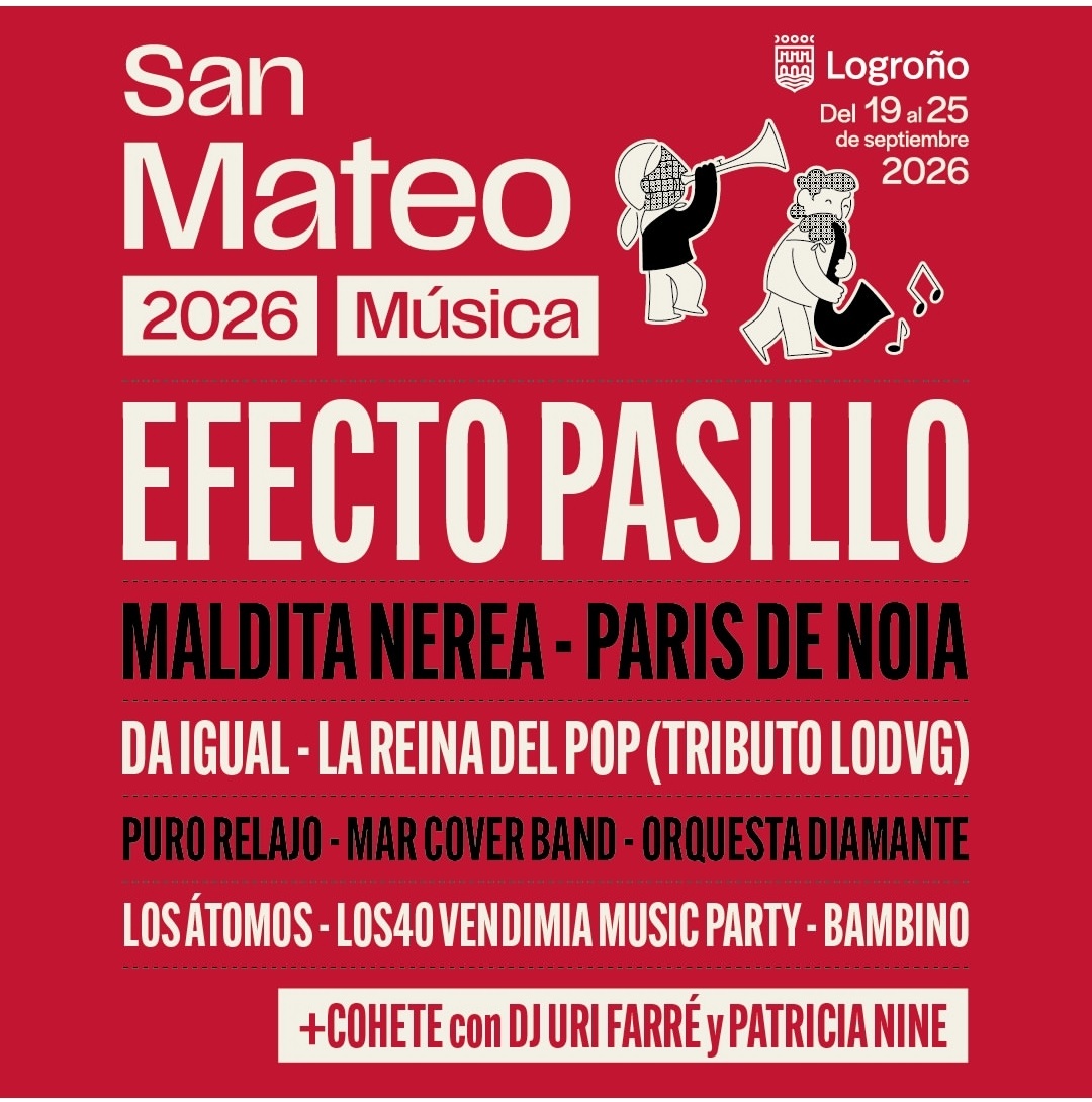 Cartel actuaciones San Mateo