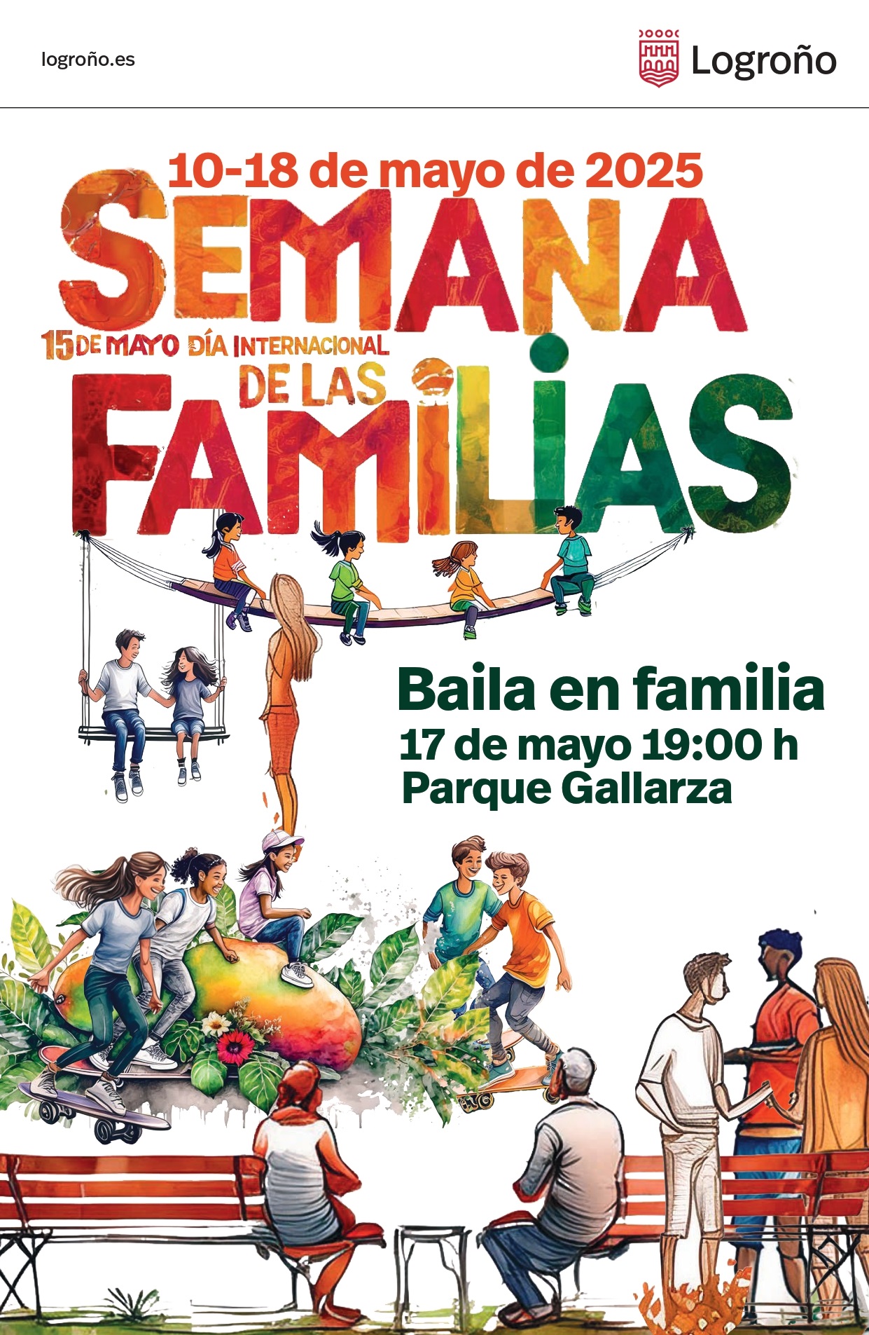 Cartel semana de la familia