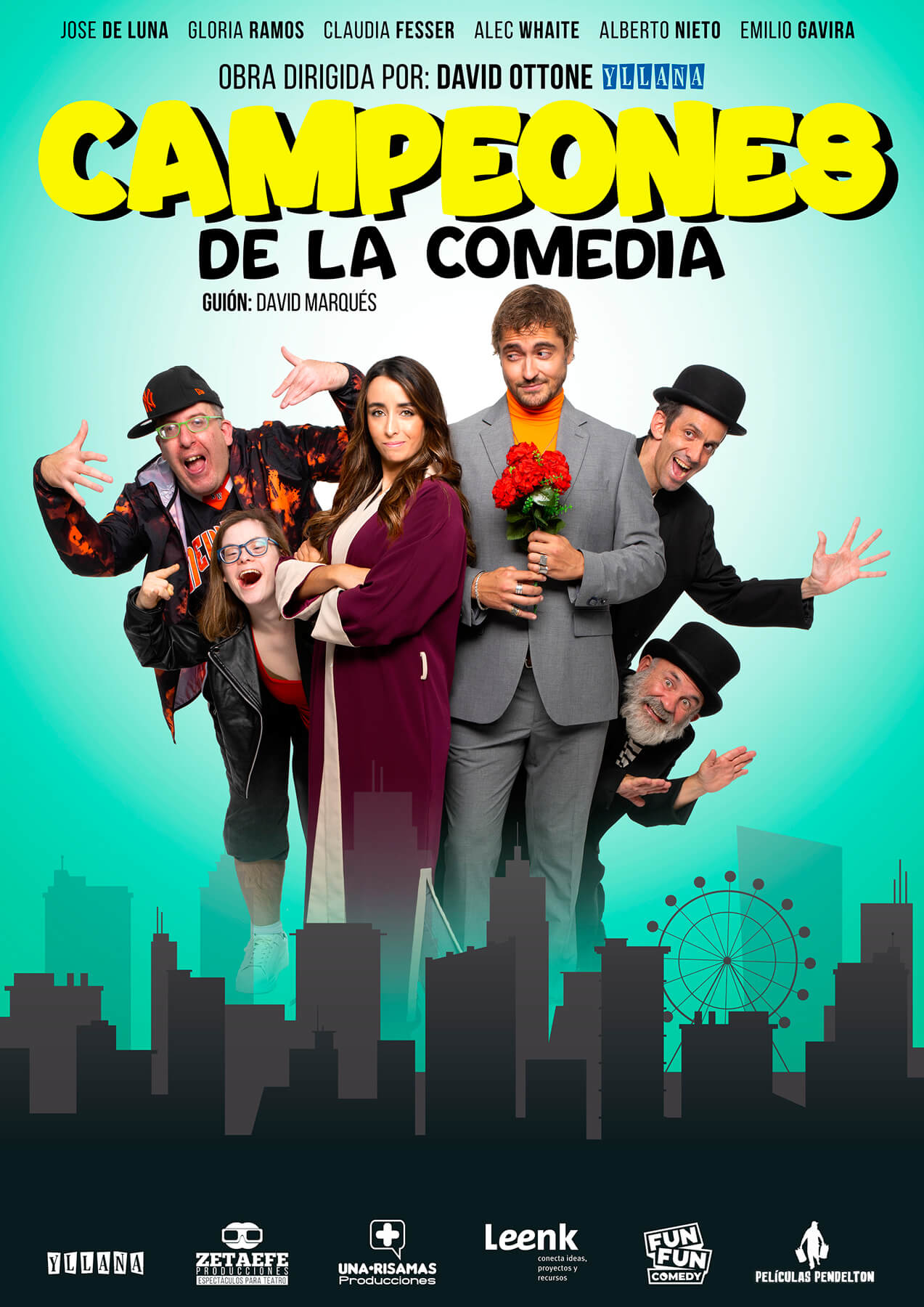 Campeones de la comedia