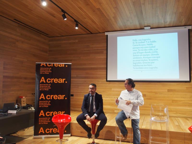 Merino subraya que 'Hola, soy Logroño' sitúa como “protagonistas a la propia ciudad y a los logroñeses”
