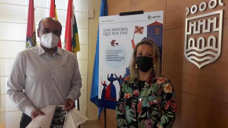 Beatriz Nalda_concejala de Educación y Juventud y Alberto Martínez_jefe Unidad Infancia y Juventud (27-5-21)