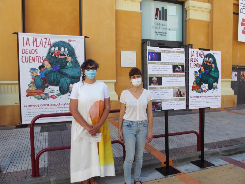 Biblioteca Rafael Azcona_Bajo el Cielo de Logroño (2-7-21)