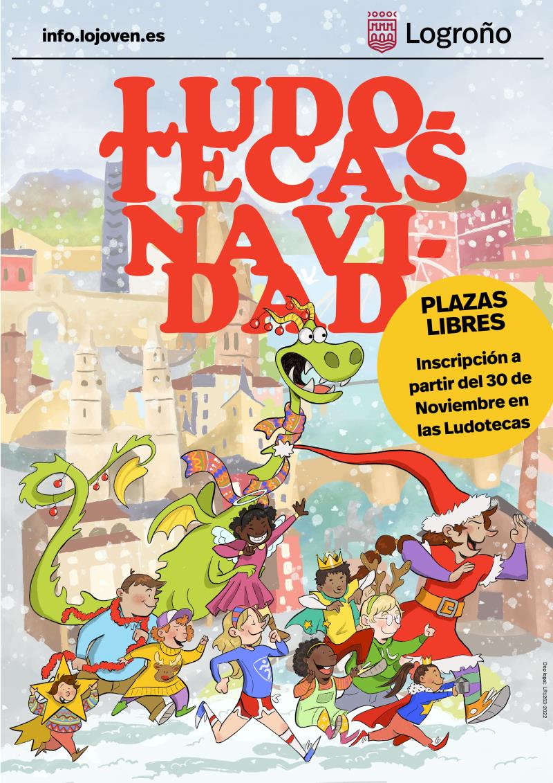 CARTEL ludos nAVIDADES plazas libres 2022