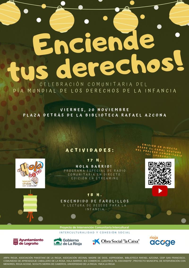Cartel Encienda Derechos