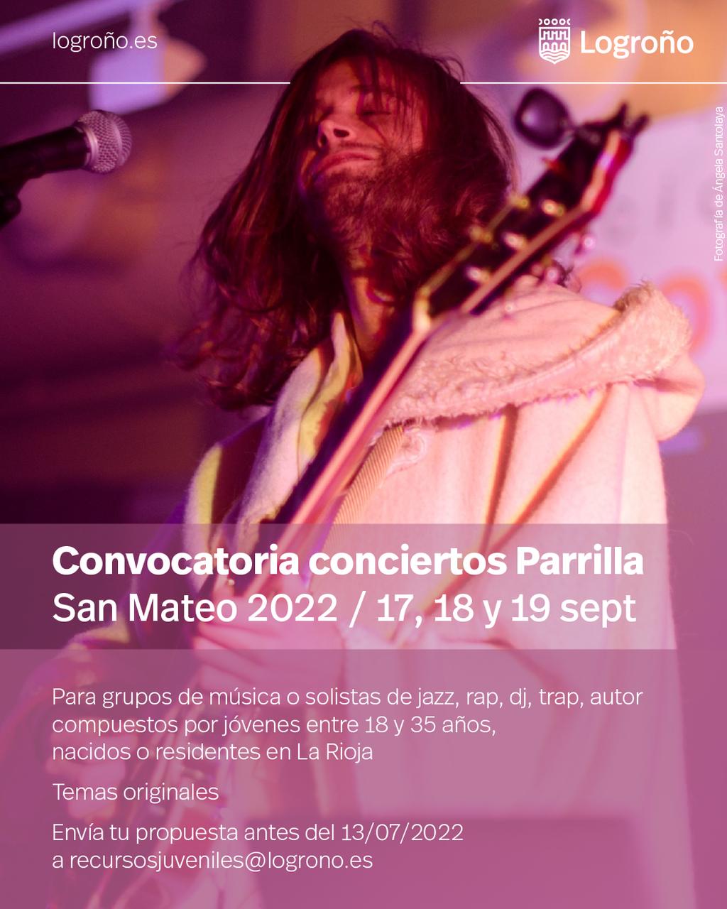 Cartel Parrilla Rock 22