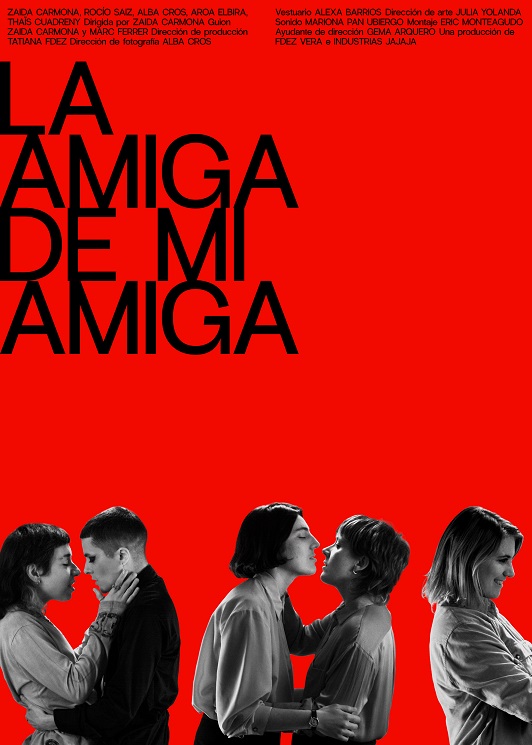Cartel la amiga de mi amiga