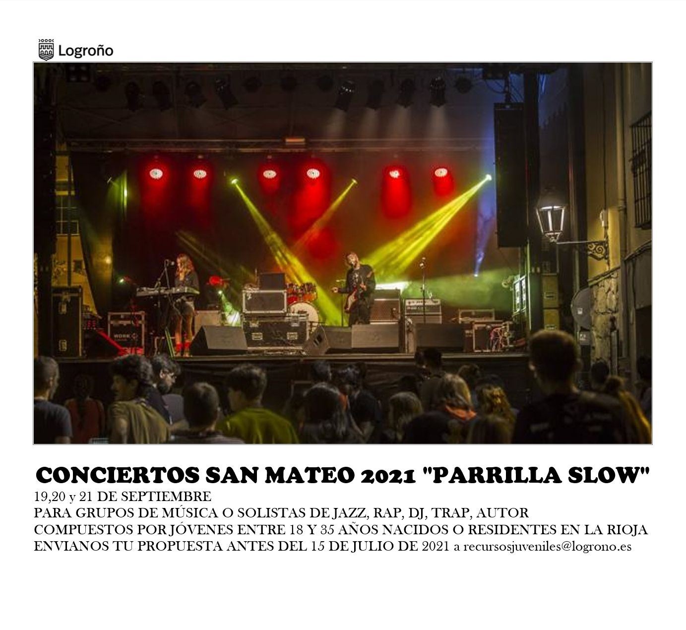 Convocatoria Parrilla Rock 2021