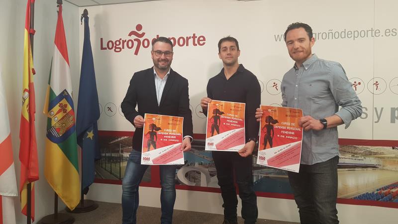 Logroño Deporte acoge el Curso de Defensa Personal Femenina, a beneficio de la Asociación PRO-infancia Riojana