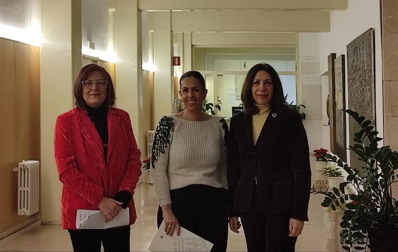 Fabiola Portillo_vicerrectora UR-Esmeralda Campos_concejala Comercio-Cristina Olarte_dra