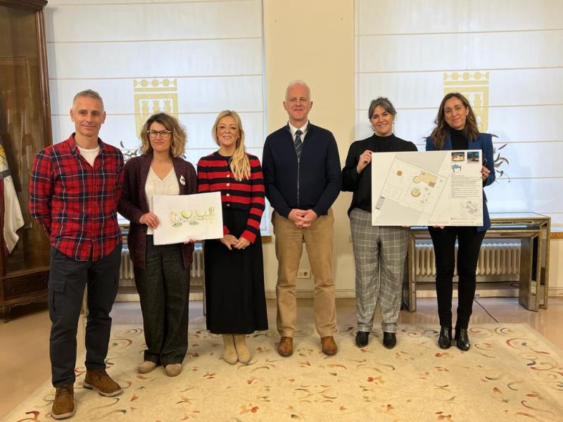 Foto presentación proyecto CEIP Navarrete