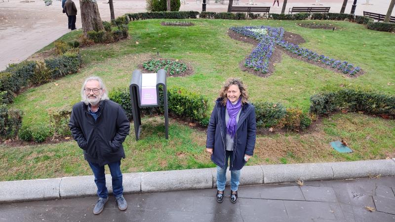 José Manuel Zúñiga y Amaia Castro_concejales de Medio Ambiente y Bienestar Animal (25-11-21)