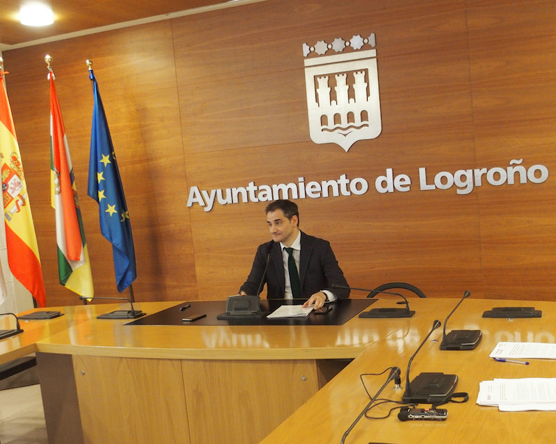 El portavoz del Equipo de Gobierno, Miguel Sainz