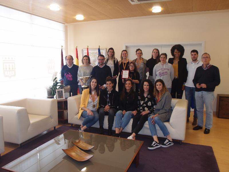 Recepcion Ayto Voleibol Logroño