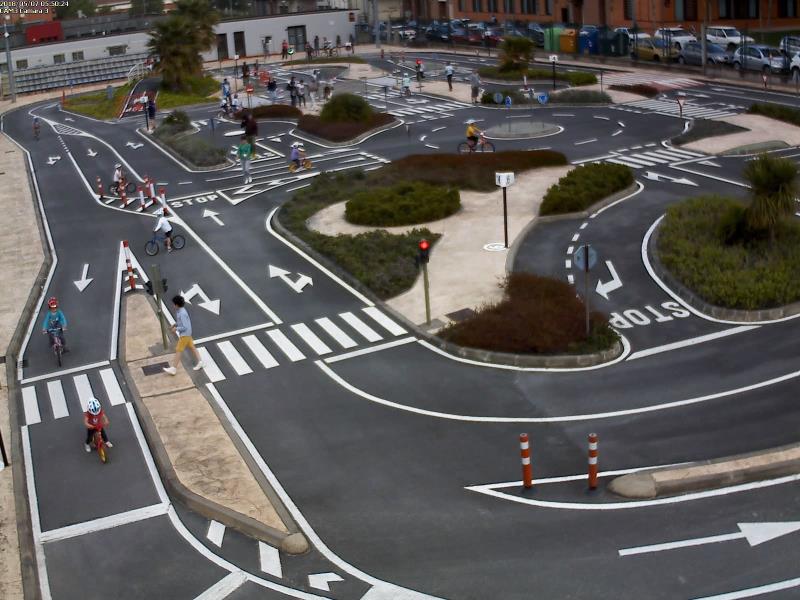 Yincana peatones y ciclistas