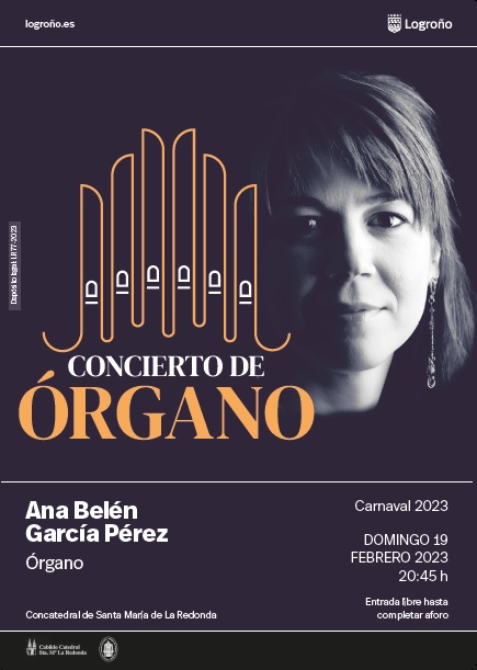 cartel concierto órgano