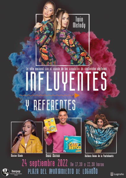 cartel influyentes y referentes