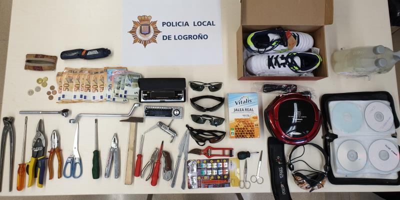 objetos intervenidos