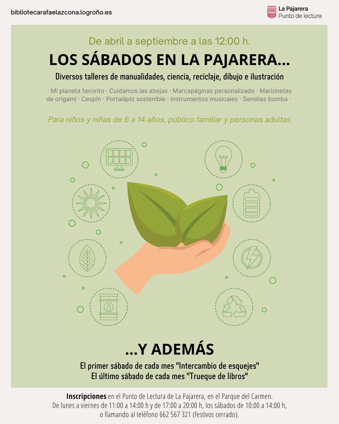Cartel sábados Pajarera