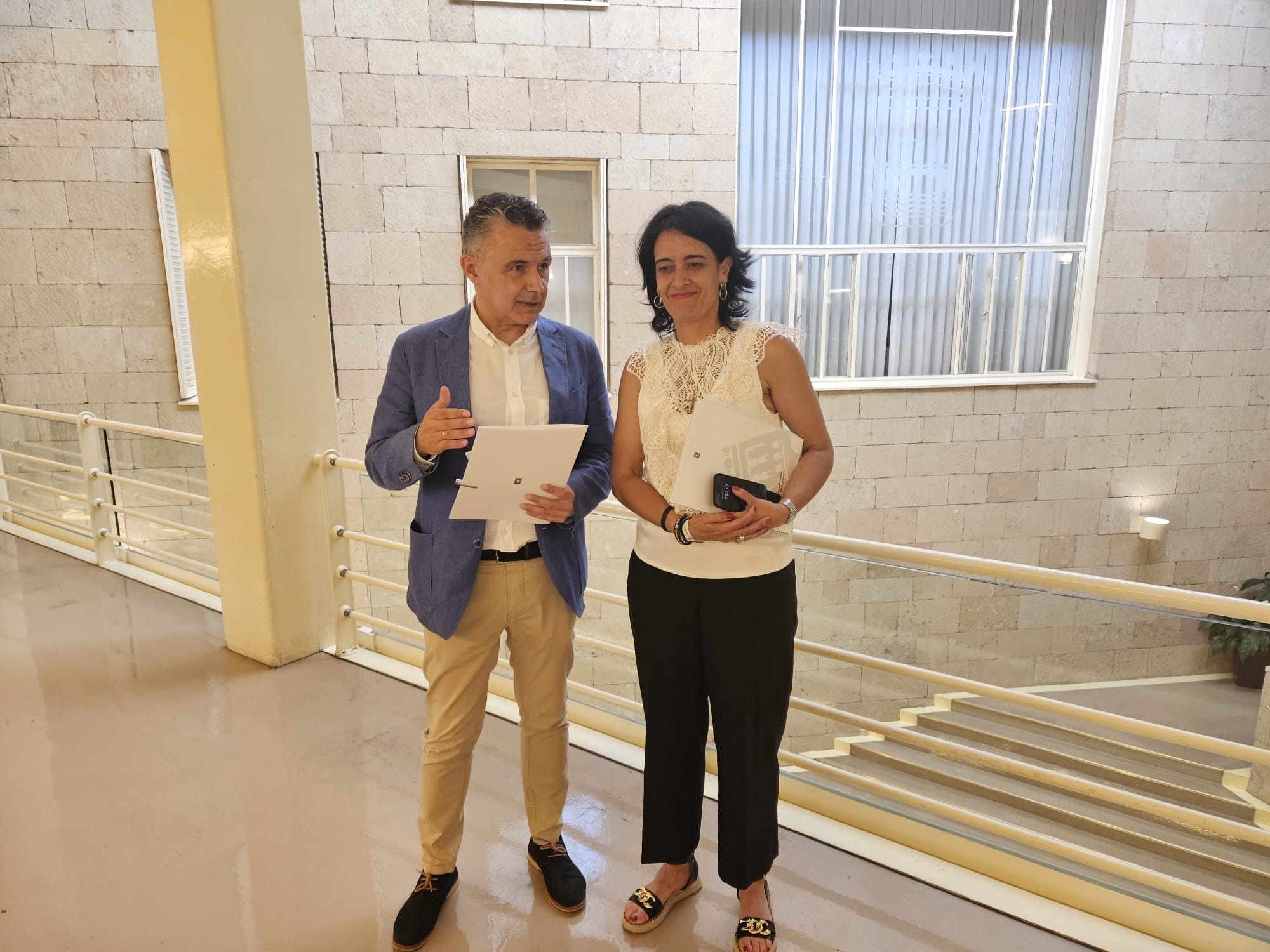 Imagen de la rueda de prensa