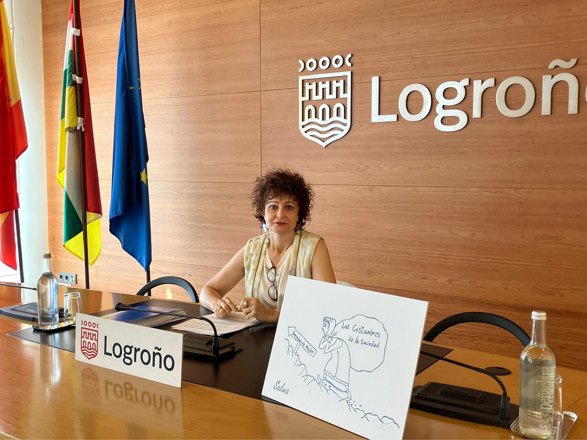 Imagen de la rueda de prensa