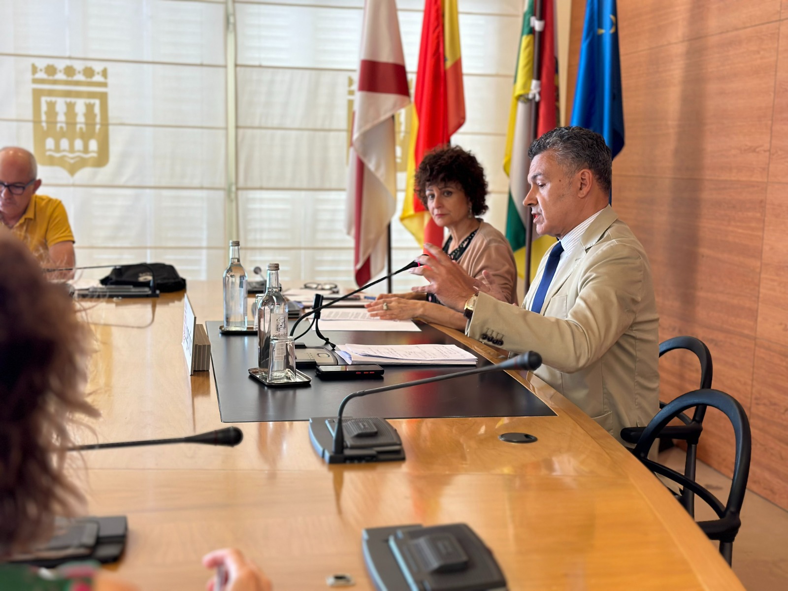 Imagen de la rueda de prensa