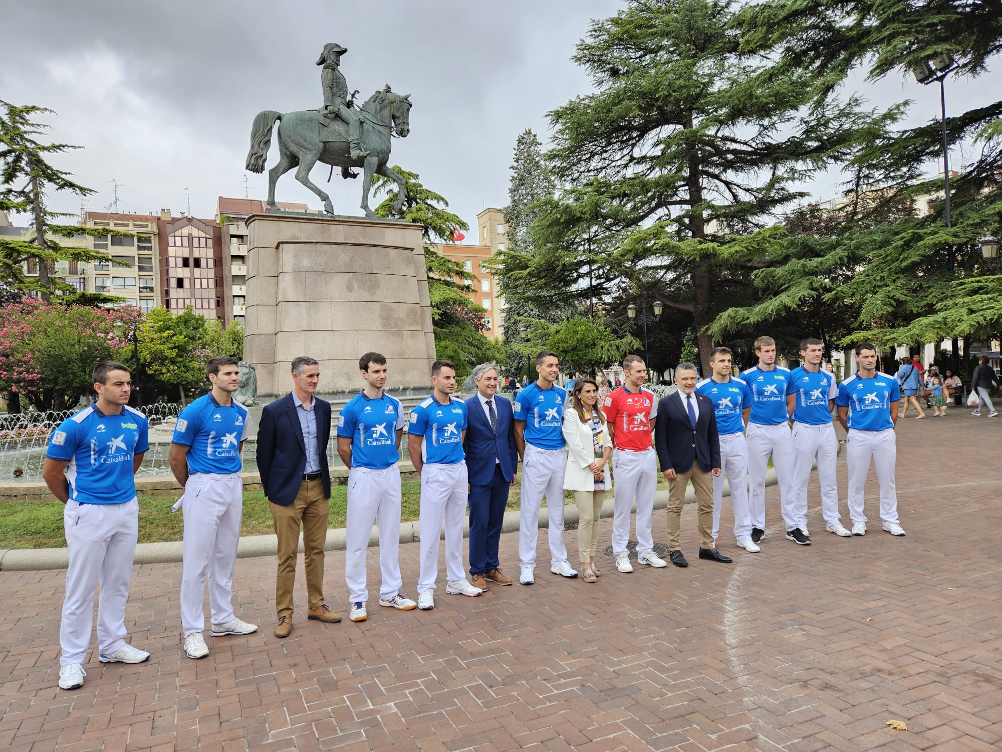 Imagen de la presentación de la Feria de Pelota de San Mateo