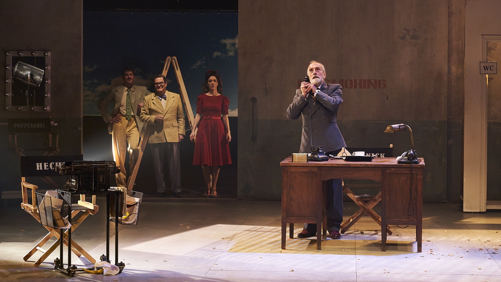 Imagen La comedia ‘Plátanos, cacahuetes y lo que el viento se llevó’ y el Hollywood de los años 30, este fin de semana en el Teatro Bretón