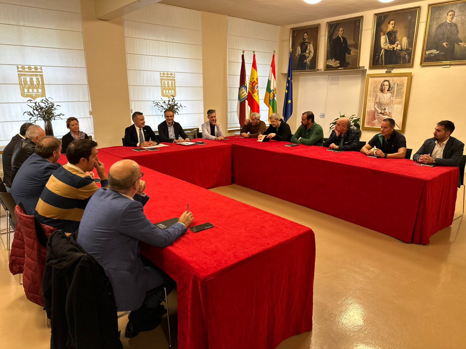 Imagen de la rueda de prensa