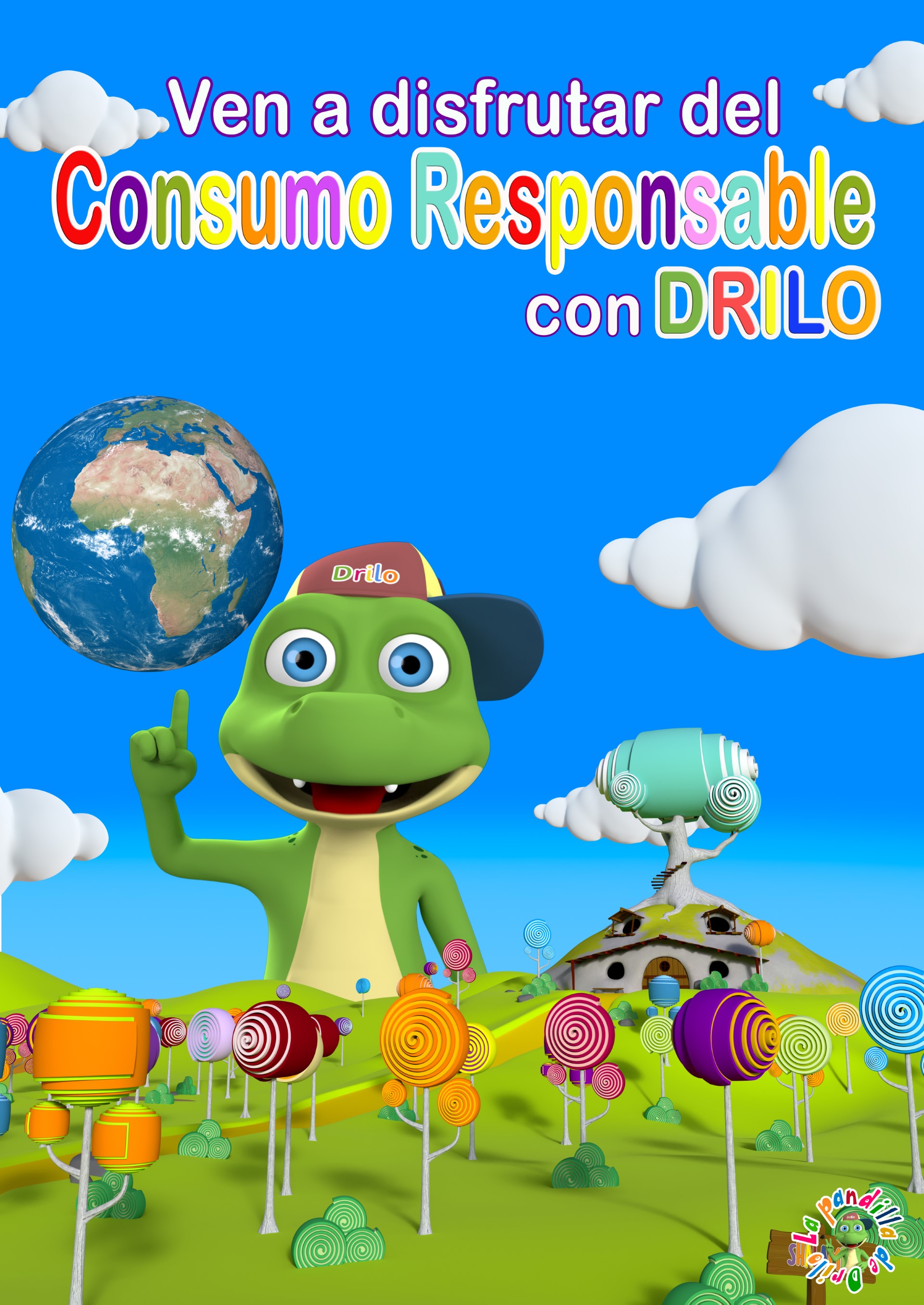 Imagen El Ayuntamiento de Logroño programa la obra de teatro infantil ‘Ven a disfrutar del consumo responsable con Drilo’