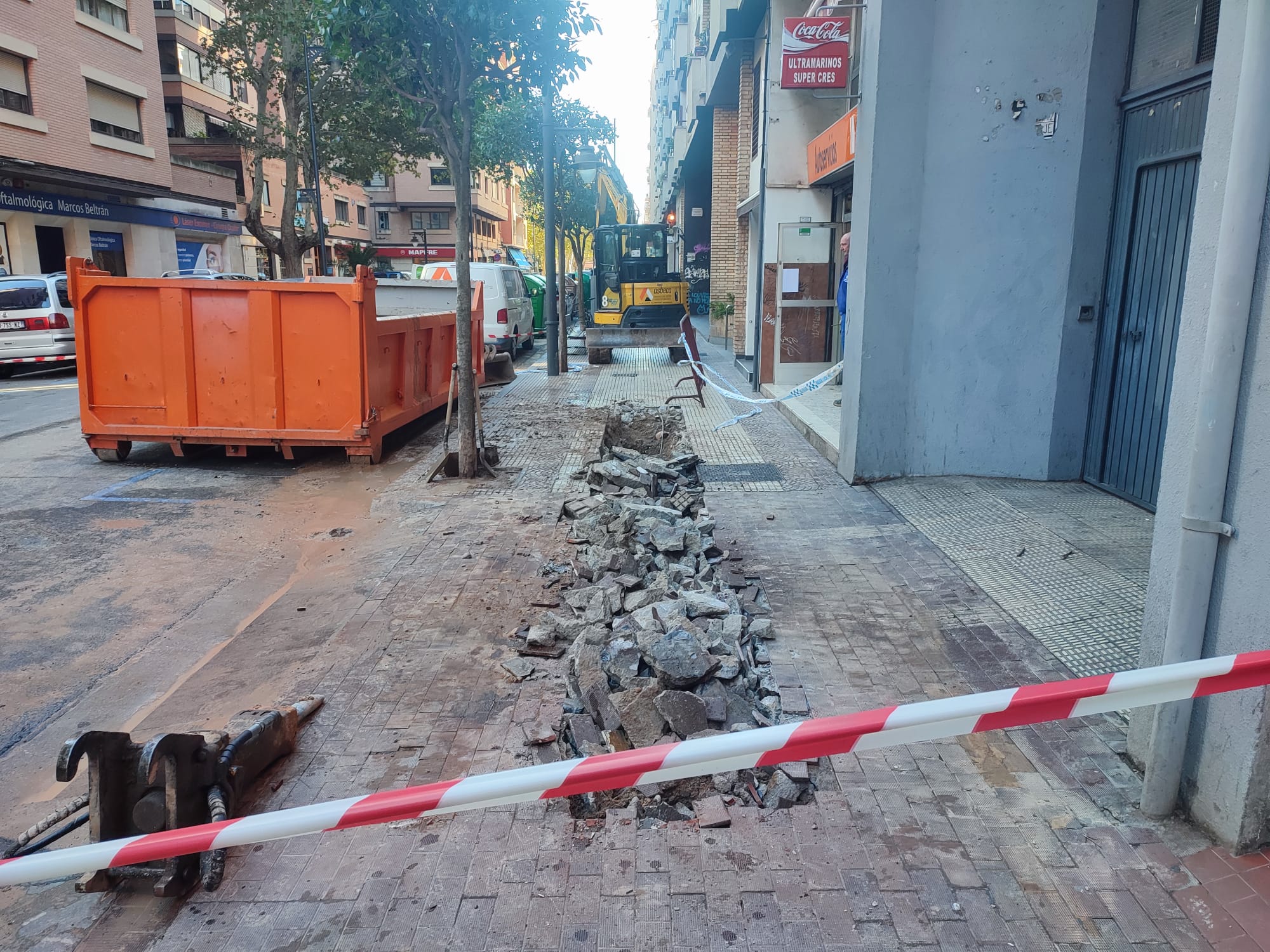 Imagen de la rotura